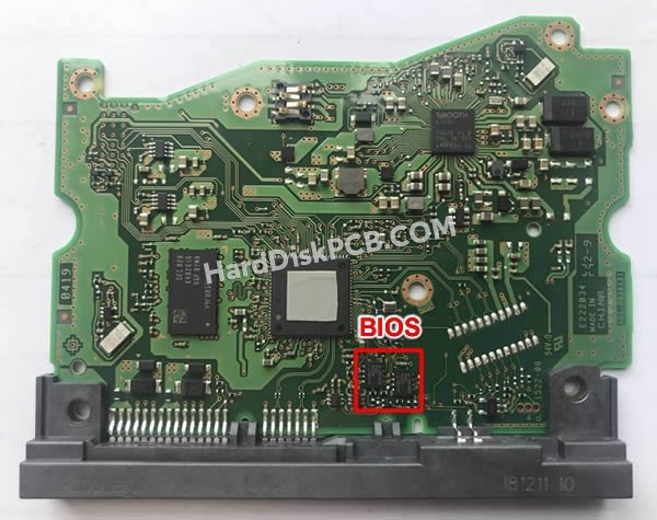 Étapes pour échanger la puce BIOS sur 004-0B36131 PCB du disque dur WD