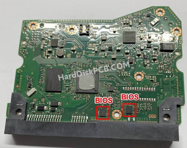 Étapes pour échanger la puce BIOS sur 004-0B41714 PCB du disque dur WD