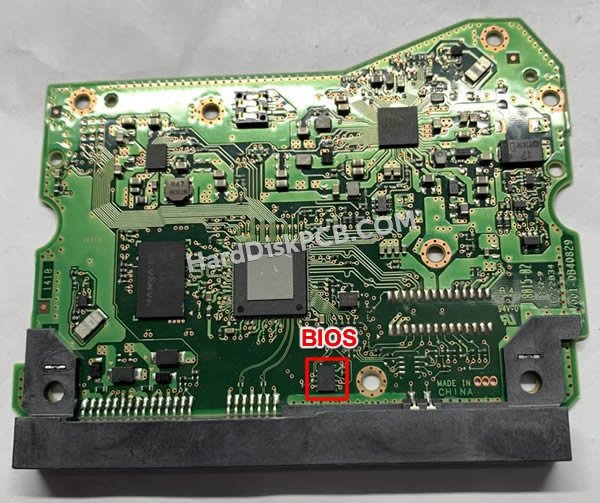 Étapes pour échanger la puce BIOS sur 006-0B40829 PCB du disque dur WD