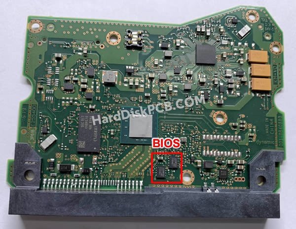 Étapes pour échanger la puce BIOS sur 006-0B40880 PCB du disque dur WD