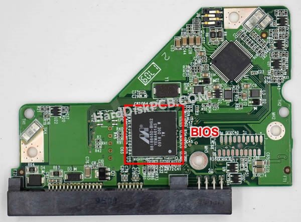 Étapes pour échanger la puce BIOS sur 2060-701537-004 PCB du disque dur WD