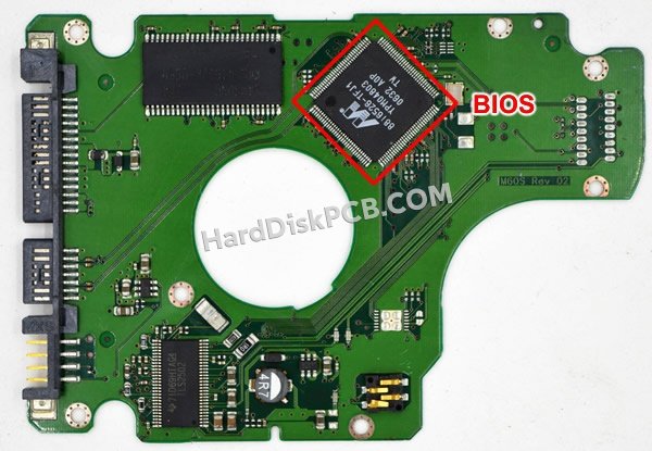 Étapes pour échanger la puce BIOS sur BF41-00105A PCB du disque dur Samsung