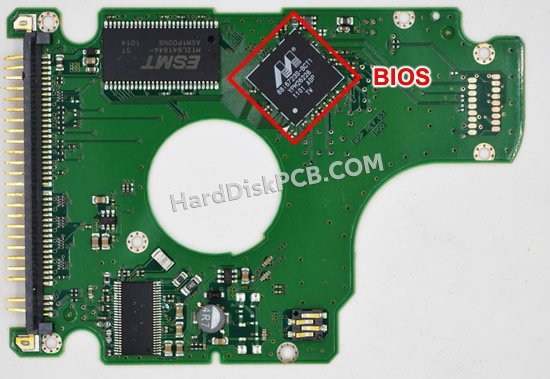 Étapes pour échanger la puce BIOS sur BF41-00170A PCB du disque dur Samsung