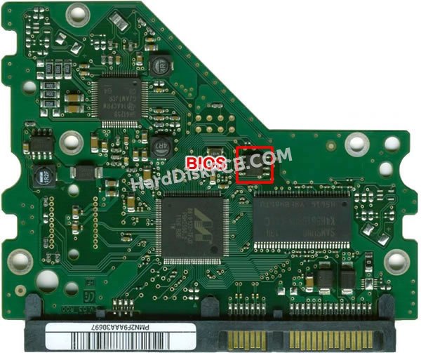 Étapes pour échanger la puce BIOS sur BF41-00314A PCB du disque dur Samsung