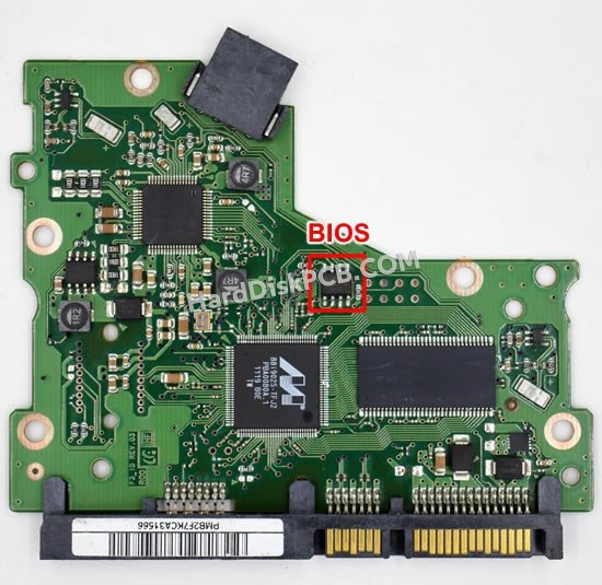 Étapes pour échanger la puce BIOS sur BF41-00332A PCB du disque dur Samsung