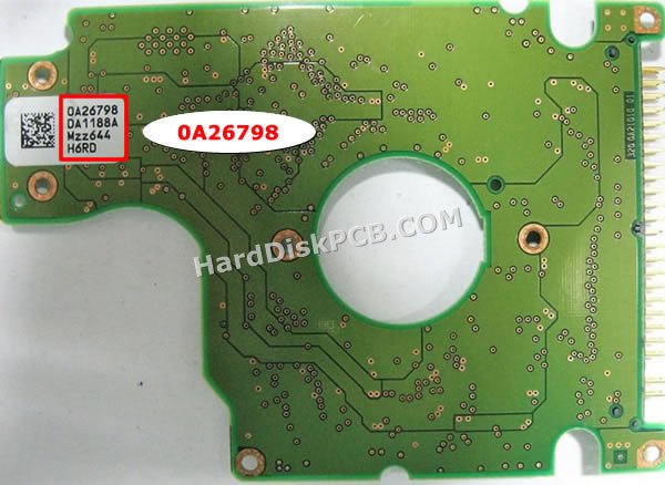 Changer carte pcb disque dur Hitachi 2,5 pouces