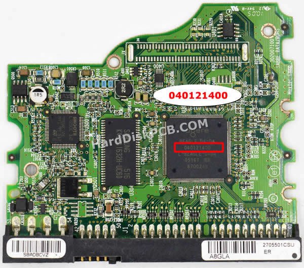 Changer carte pcb disque dur Maxtor