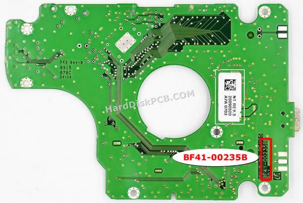 Changer carte pcb disque dur Samsung