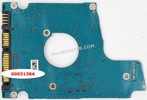 Changer carte pcb disque dur Toshiba