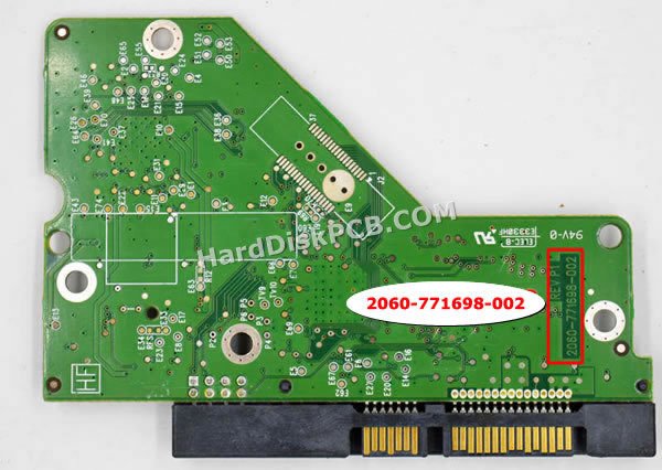 Changer carte pcb disque dur Western Digital