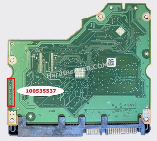 100535537 Carte Contrôleur PCB Disque Dur Seagate – Image 2