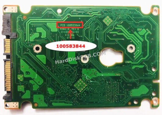 100583844 Carte Contrôleur PCB Disque Dur Seagate – Image 2