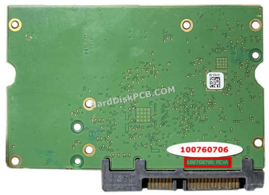 100760706 Carte Contrôleur PCB Disque Dur Seagate – Image 2