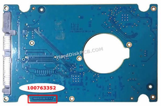 100763532 Carte Contrôleur PCB Disque Dur Seagate – Image 2