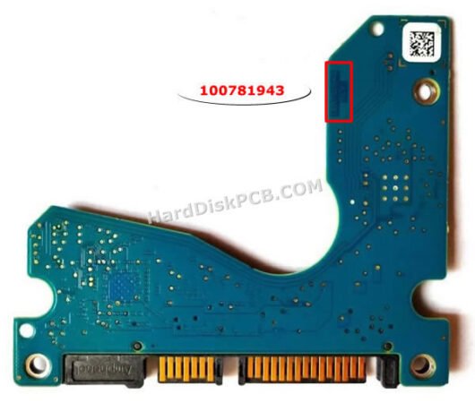 100781943 Carte Contrôleur PCB Disque Dur Seagate – Image 2