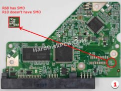 2060-701640-002 Carte Contrôleur PCB Disque Dur WD