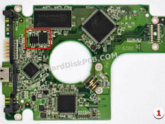2060-701675-001 Carte Contrôleur PCB Disque Dur WD