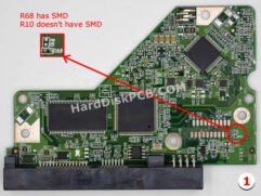 2060-771640-003 Carte Contrôleur PCB Disque Dur WD