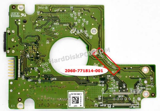 2060-771814-001 Carte Contrôleur PCB Disque Dur WD – Image 2