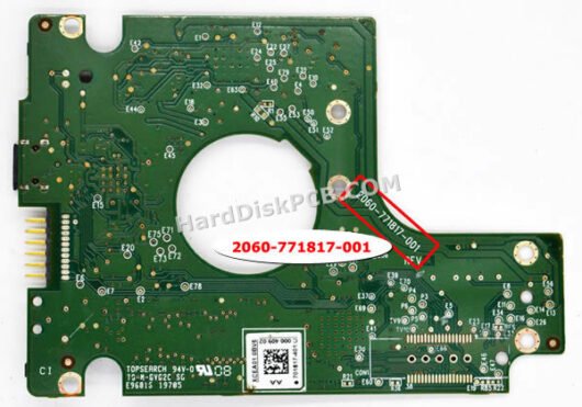 2060-771817-001 Carte Contrôleur PCB Disque Dur WD – Image 2