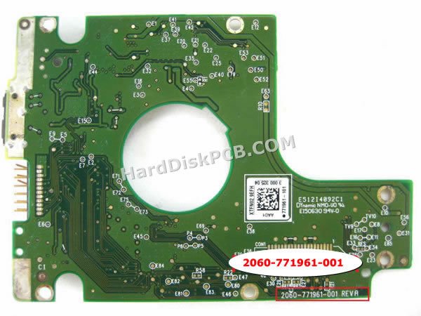 2060-771961-001 Carte Contrôleur PCB Disque Dur WD – Image 2