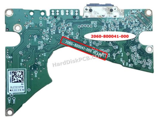 2060-800041-000 Carte Contrôleur PCB Disque Dur WD – Image 2