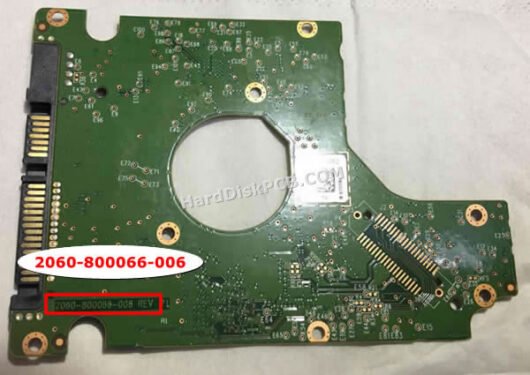 2060-800066-006 Carte Contrôleur PCB Disque Dur WD – Image 2