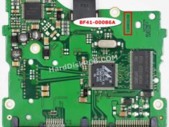 BF41-00086A Carte Contrôleur PCB Disque Dur Samsung