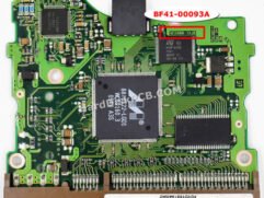 BF41-00093A Carte Contrôleur PCB Disque Dur Samsung