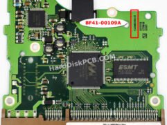 BF41-00109A Carte Contrôleur PCB Disque Dur Samsung
