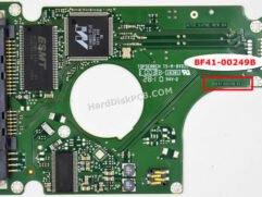 BF41-00249B Carte Contrôleur PCB Disque Dur Samsung