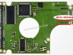 BF41-00346A Carte Contrôleur PCB Disque Dur Samsung