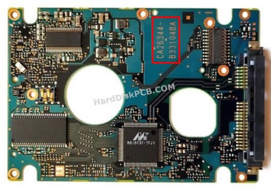 CA26344-B33104BA Carte Contrôleur PCB Disque Dur Fujitsu
