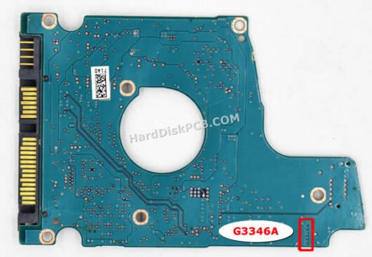 G3346A Carte Contrôleur PCB Disque Dur Toshiba – Image 2
