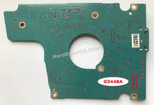 G3448A Carte Contrôleur PCB Disque Dur Toshiba – Image 2