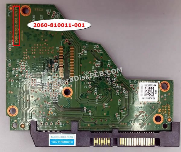 2060-810011-001 Carte Disque Dur WD