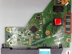 2060-810011-001 Carte Contrôleur PCB Disque Dur WD